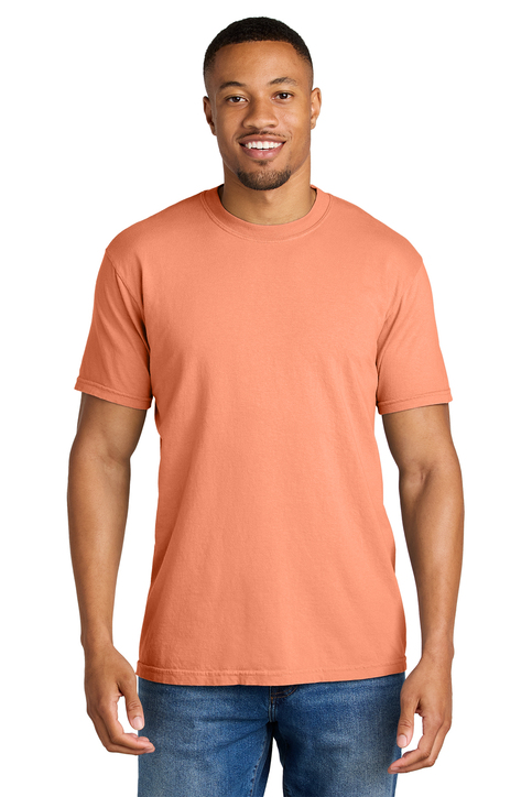 COMFORT COLORS - Heavyweight Ring Spun Tee 1717 in Cantalope